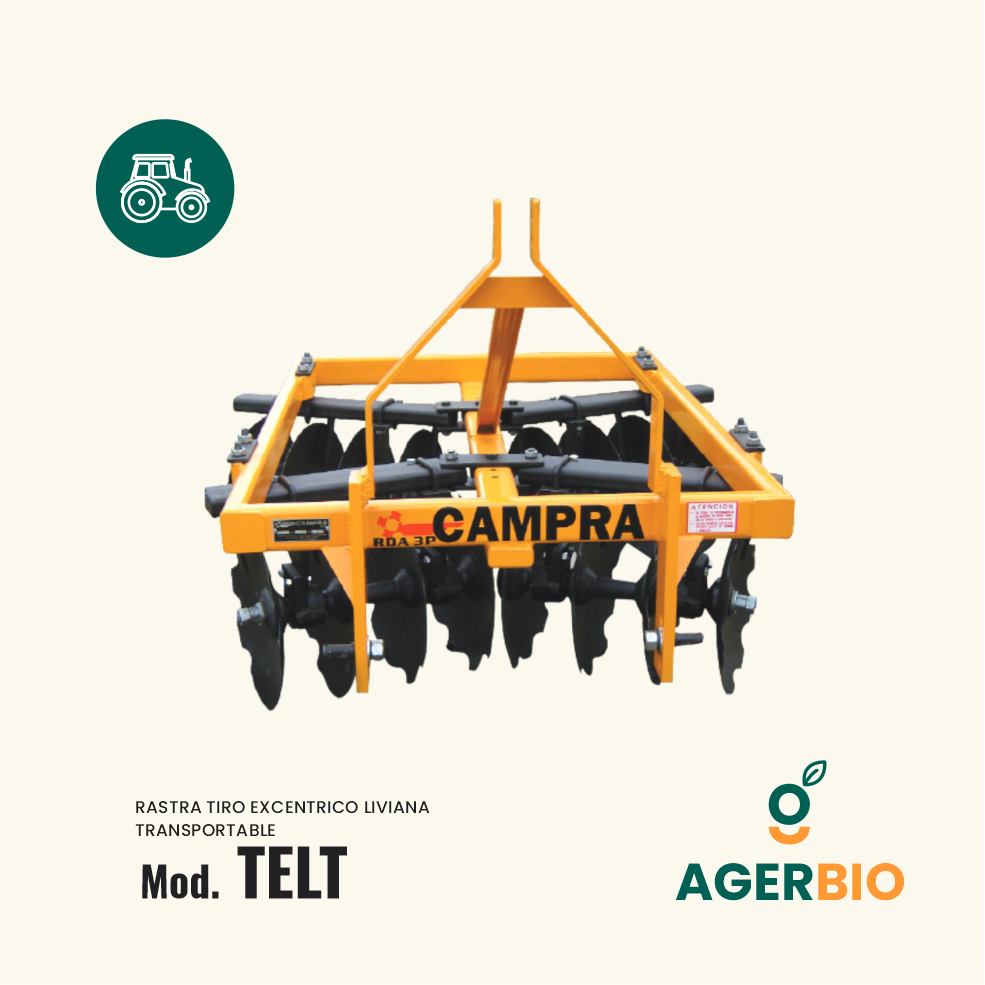Rastra Campra Tiro Excentrico TELT